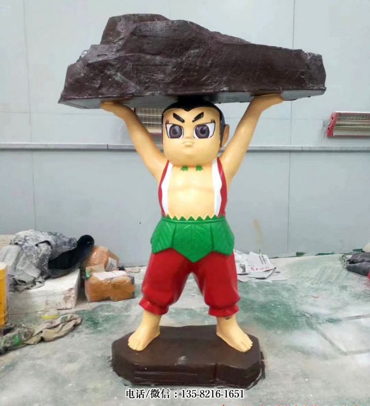 玻璃鋼葫蘆大娃雕塑 玻璃鋼葫蘆大娃雕塑