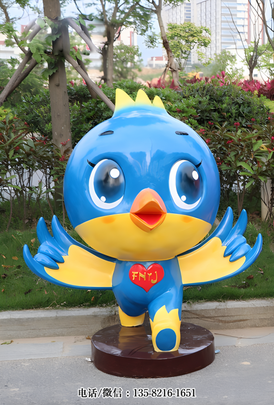 藍(lán)色卡通鴿子 藍(lán)色卡通鴿子