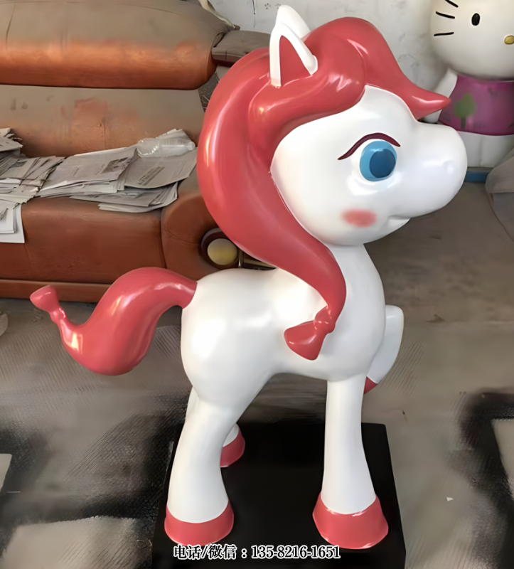 小馬寶莉卡通馬兒雕塑 (4) 小馬寶莉卡通馬兒雕塑 (4)