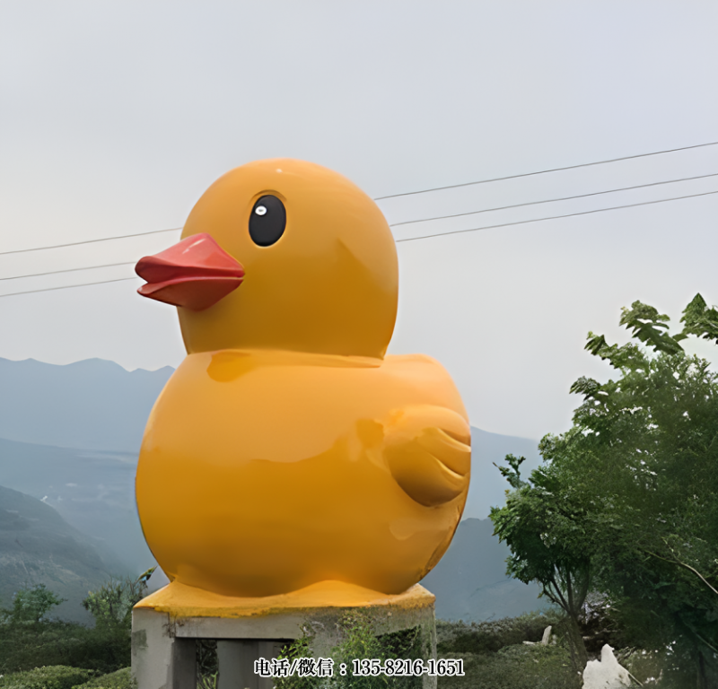 大型小黃鴨雕塑 大型小黃鴨雕塑
