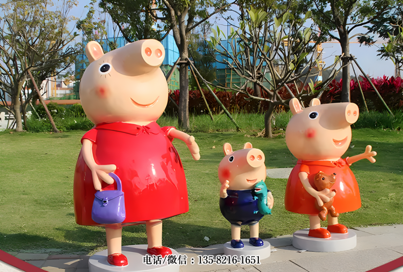 豬媽媽和佩奇姐弟 豬媽媽和佩奇姐弟