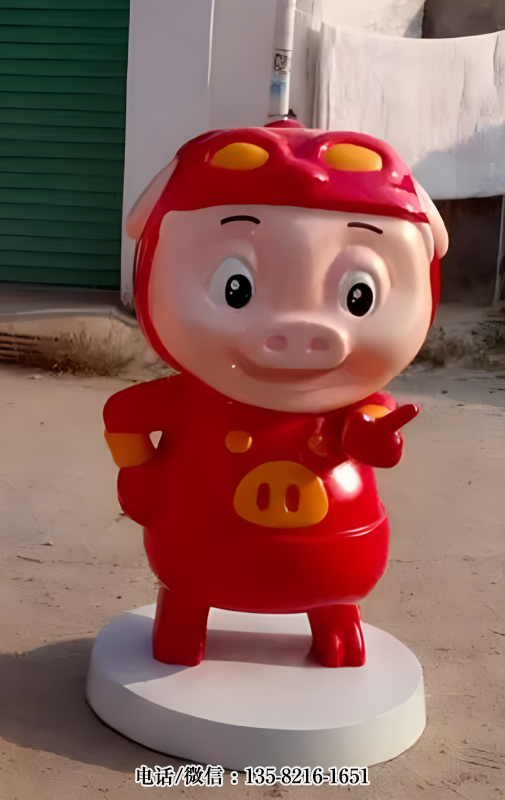 豬豬俠動(dòng)漫卡通豬雕塑 (2) 豬豬俠動(dòng)漫卡通豬雕塑 (2)
