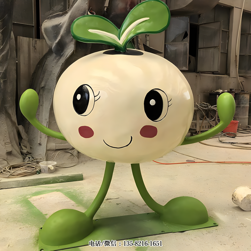 綠豆芽卡通公仔