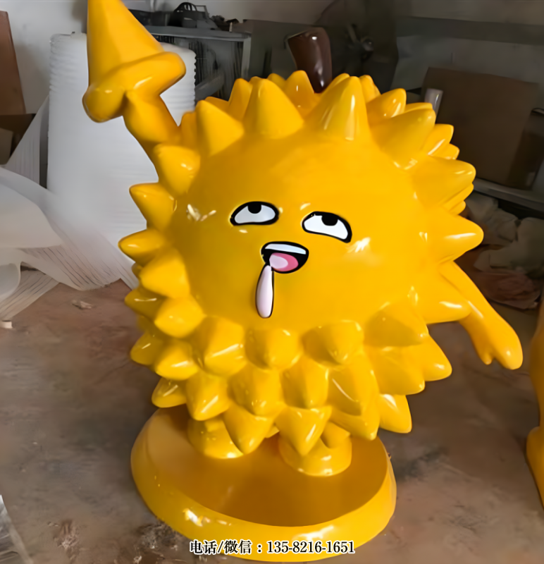 卡通榴蓮雕塑公仔 (2) 卡通榴蓮雕塑公仔 (2)