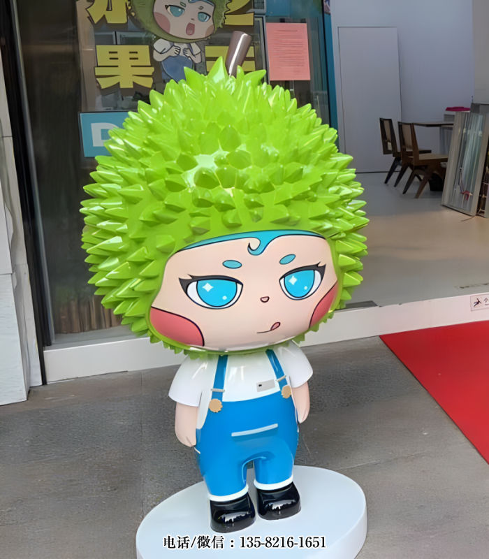 卡通榴蓮雕塑公仔 (3) 卡通榴蓮雕塑公仔 (3)