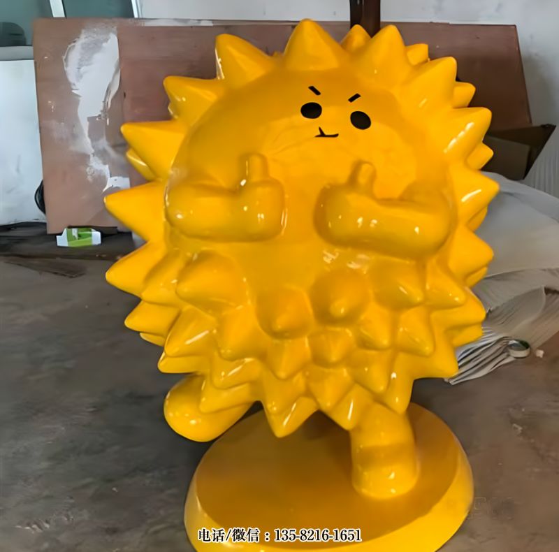 卡通榴蓮雕塑公仔 (4) 卡通榴蓮雕塑公仔 (4)