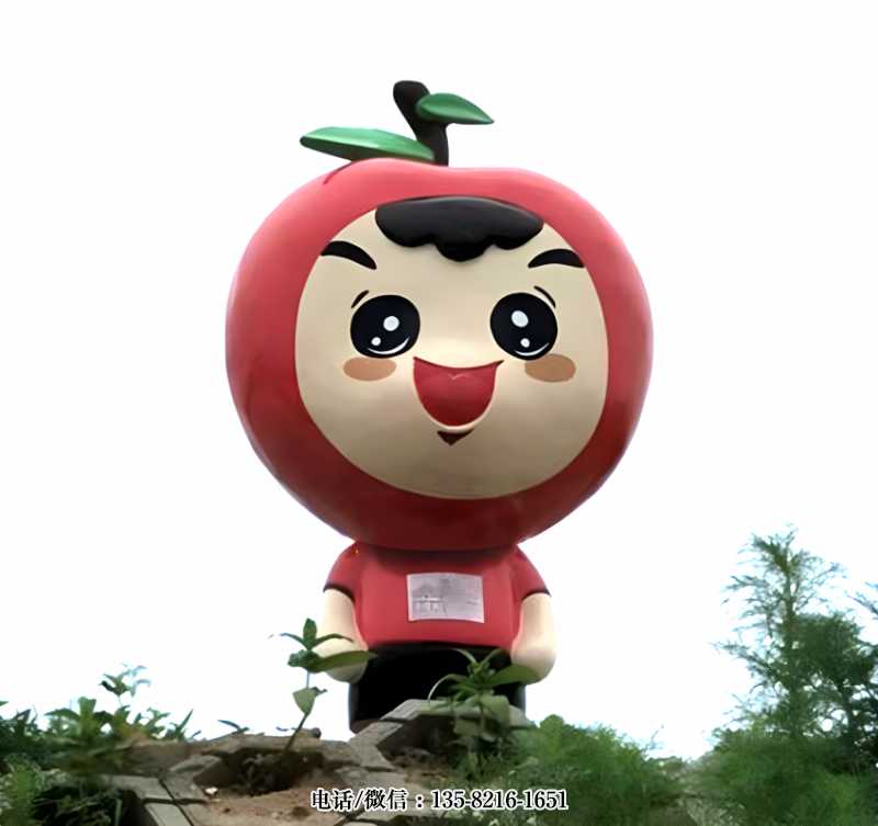 卡通蘋果雕塑 (2) 卡通蘋果雕塑 (2)