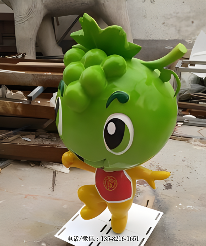 玻璃鋼卡通葡萄公仔雕塑 (5) 玻璃鋼卡通葡萄公仔雕塑 (5)