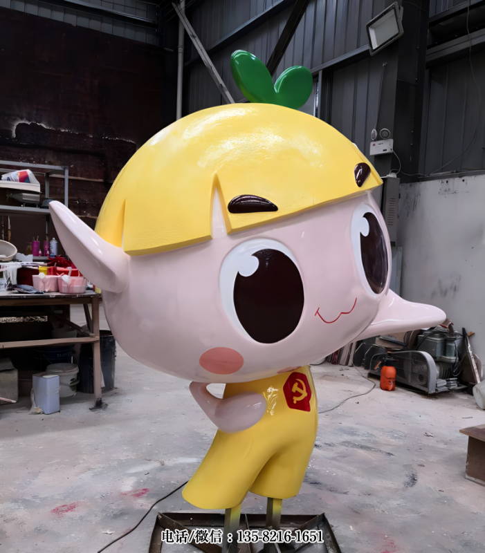 鍋蓋頭卡通柚子公仔 鍋蓋頭卡通柚子公仔