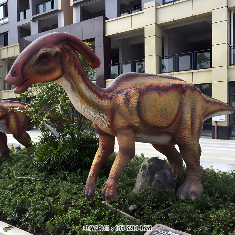 玻璃鋼仿真恐龍雕塑 (5)
