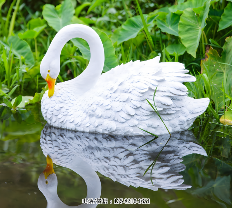 玻璃鋼仿真天鵝雕塑 (4) 玻璃鋼仿真天鵝雕塑 (4)