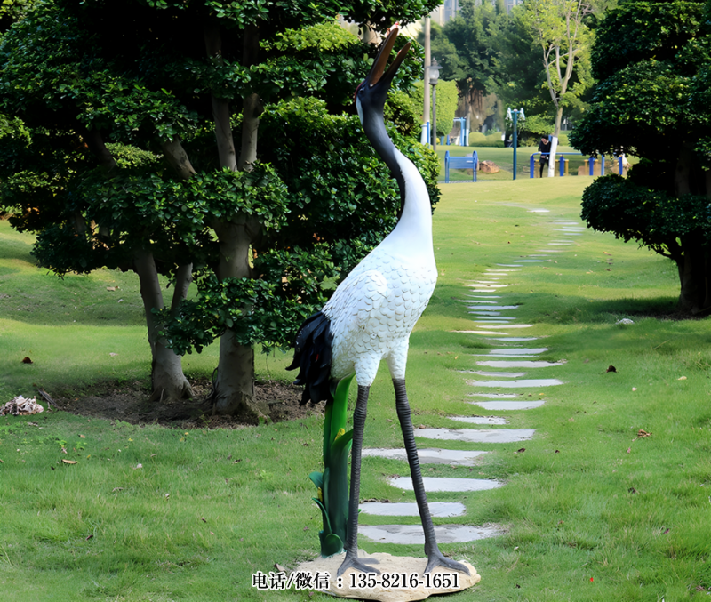 玻璃鋼仿真仙鶴雕塑 (4) 玻璃鋼仿真仙鶴雕塑 (4)