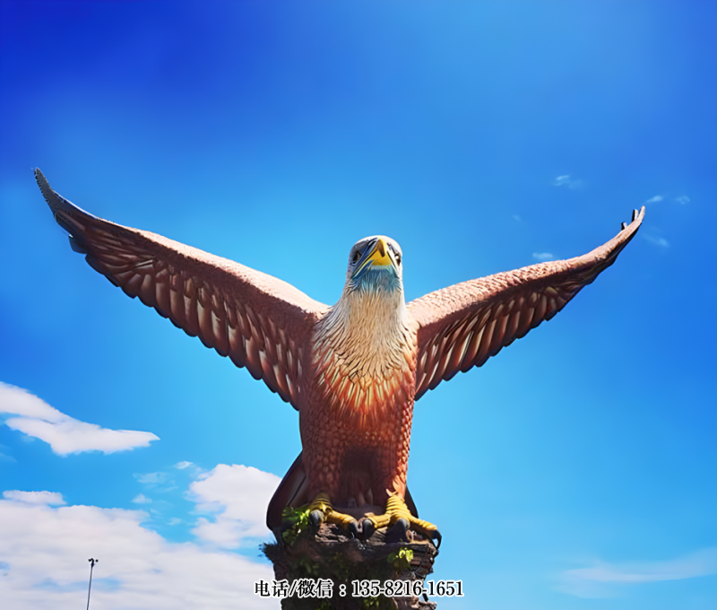 玻璃鋼仿真老鷹雕塑 (1) 玻璃鋼仿真老鷹雕塑 (1)