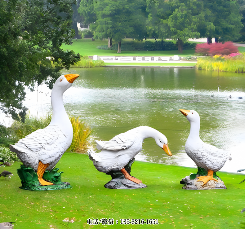 玻璃鋼仿真鴨子雕塑 (2) 玻璃鋼仿真鴨子雕塑 (2)