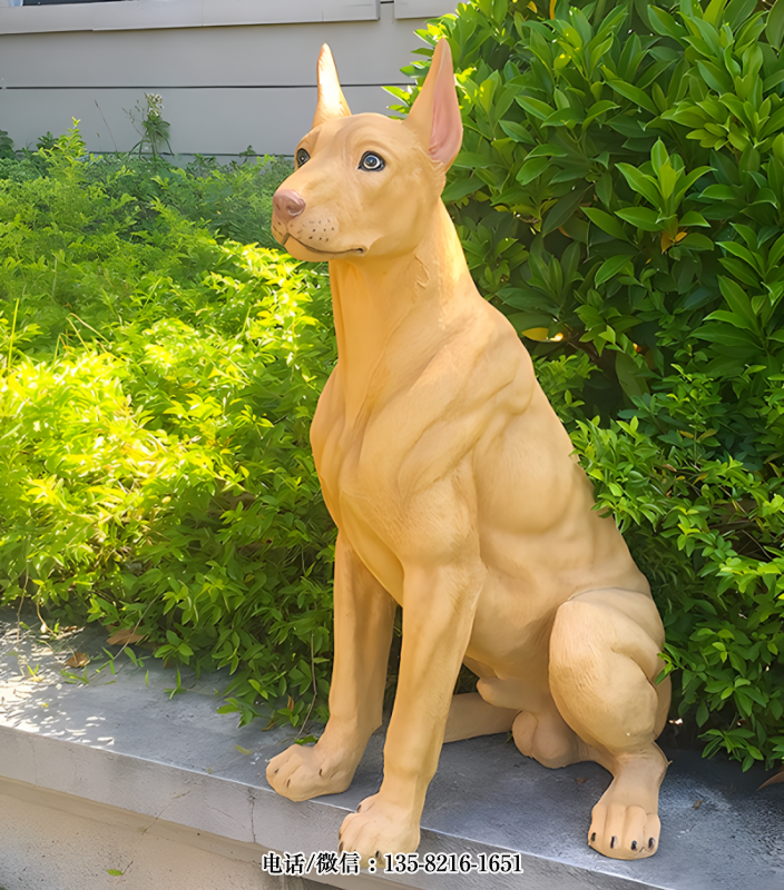 玻璃鋼仿真狗雕塑 (1) 玻璃鋼仿真狗雕塑 (1)