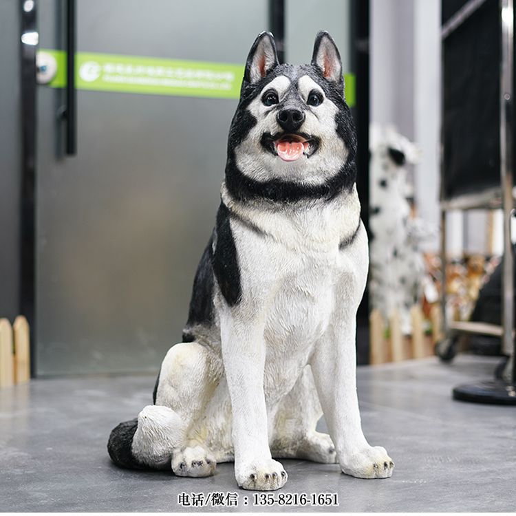玻璃鋼仿真狗雕塑 (4) 玻璃鋼仿真狗雕塑 (4)