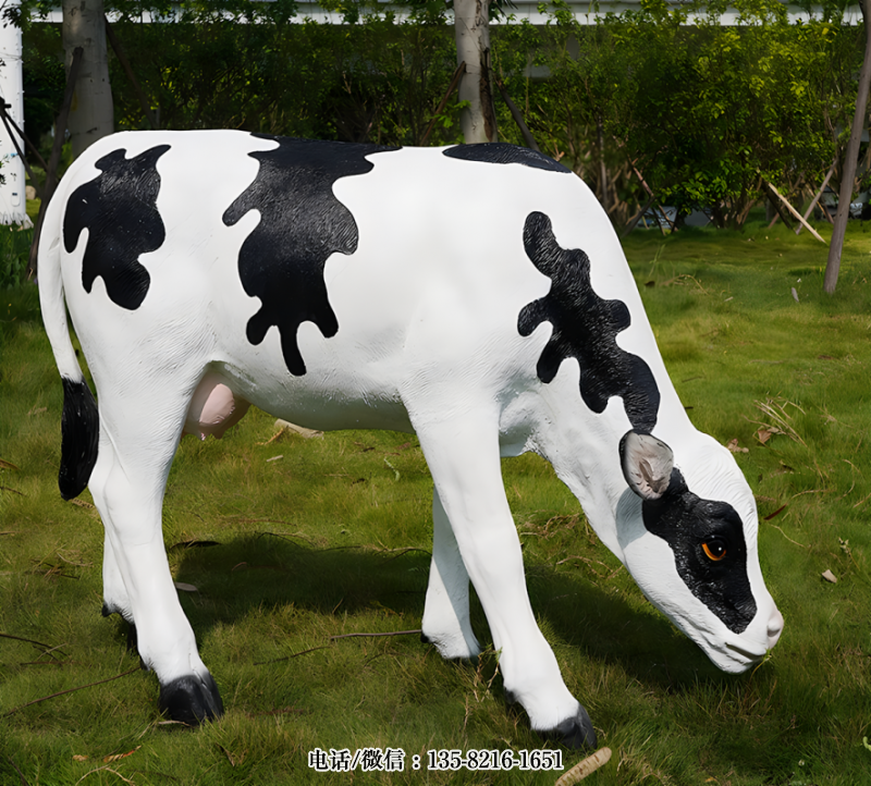 玻璃鋼仿真奶牛雕塑 (5) 玻璃鋼仿真奶牛雕塑 (5)