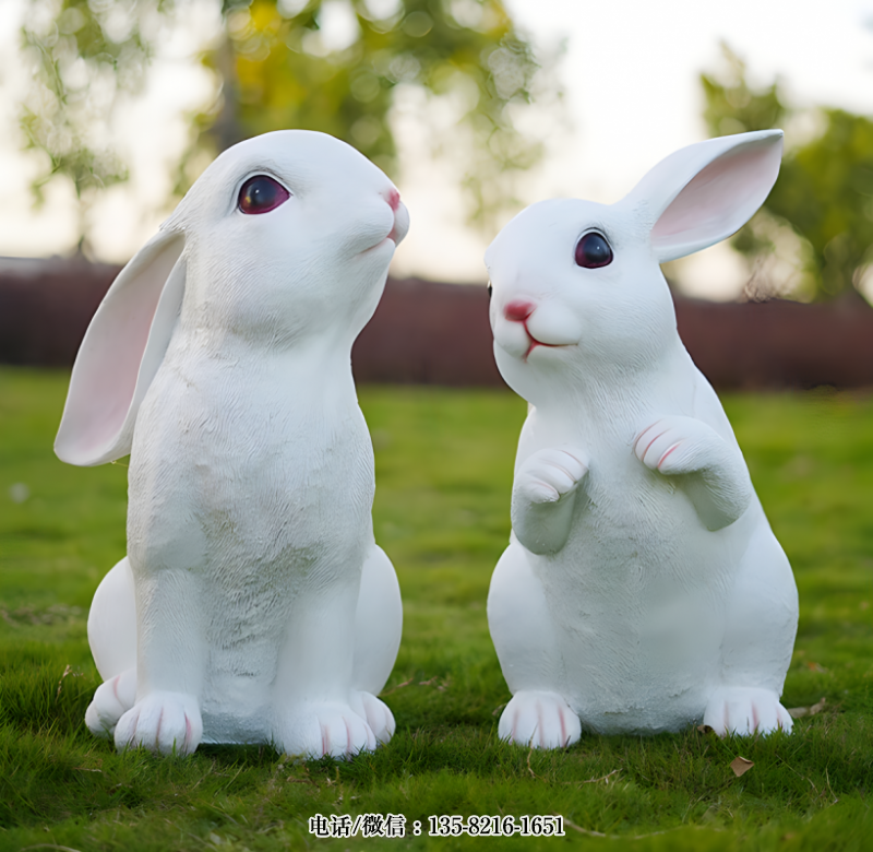 玻璃鋼仿真兔子雕塑 (3) 玻璃鋼仿真兔子雕塑 (3)