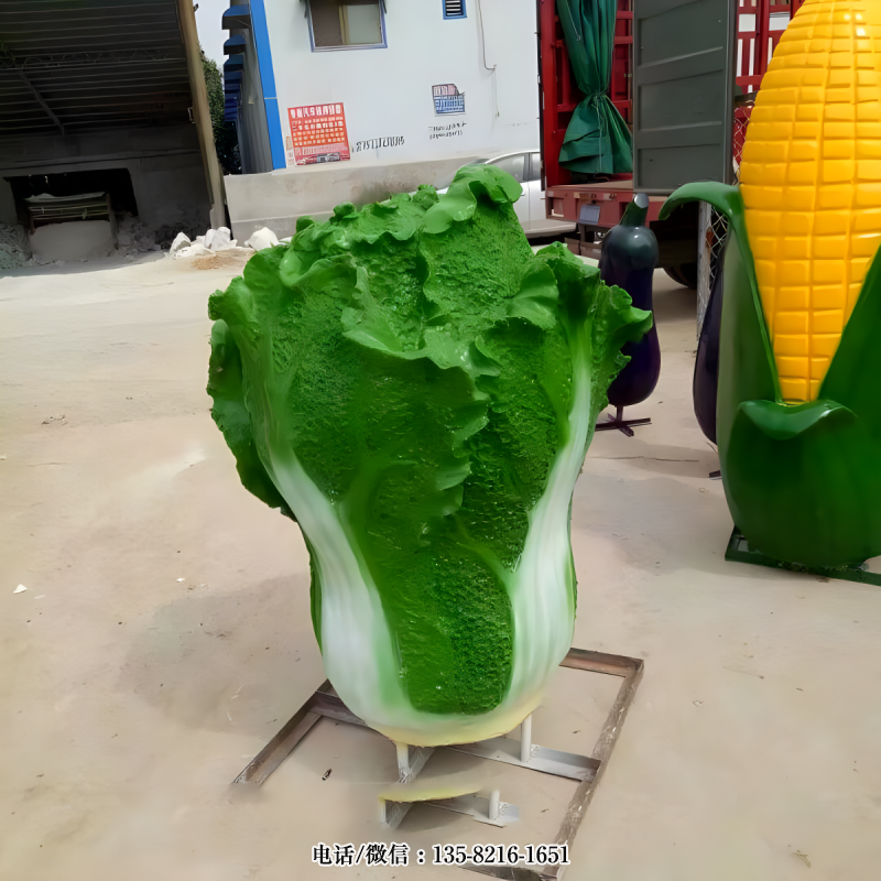 玻璃鋼仿真白菜雕塑 (1) 玻璃鋼仿真白菜雕塑 (1)