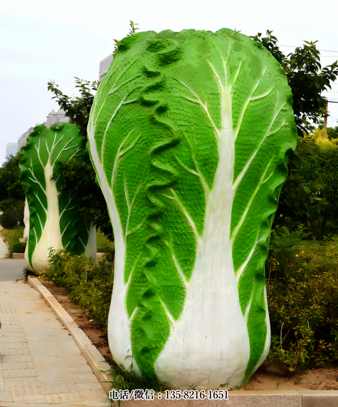 玻璃鋼仿真白菜雕塑 (2) 玻璃鋼仿真白菜雕塑 (2)