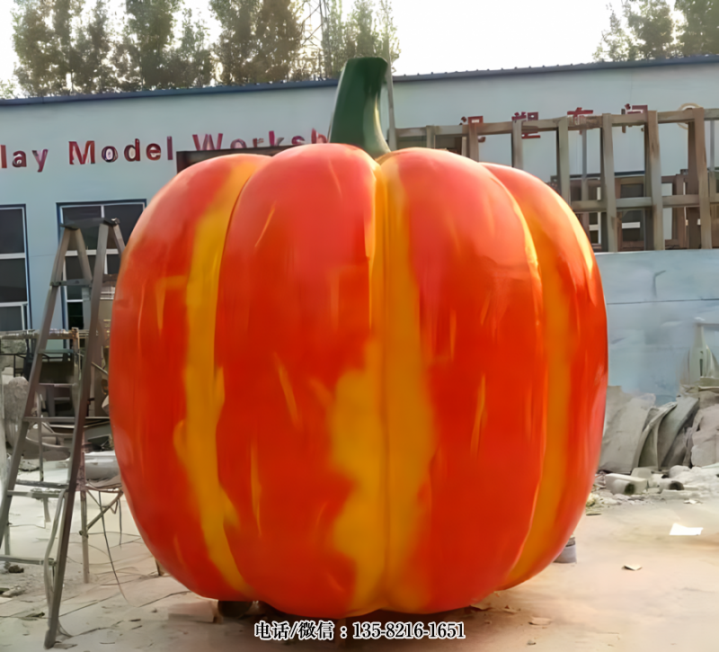 玻璃鋼仿真南瓜雕塑 (3) 玻璃鋼仿真南瓜雕塑 (3)