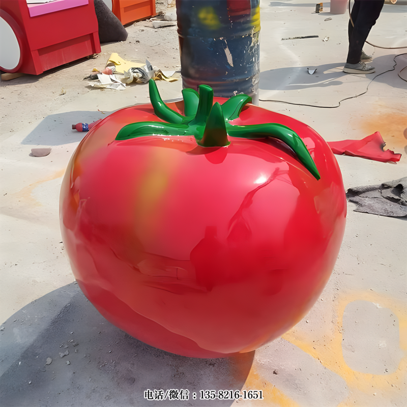玻璃鋼仿真西紅柿雕塑 (1) 玻璃鋼仿真西紅柿雕塑 (1)