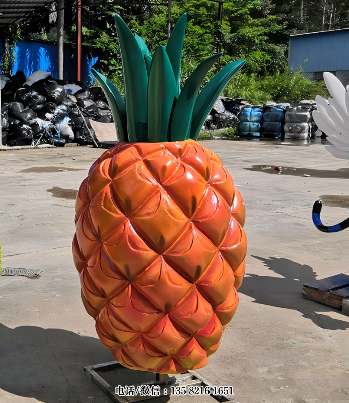 玻璃鋼仿真菠蘿雕塑 (2) 玻璃鋼仿真菠蘿雕塑 (2)