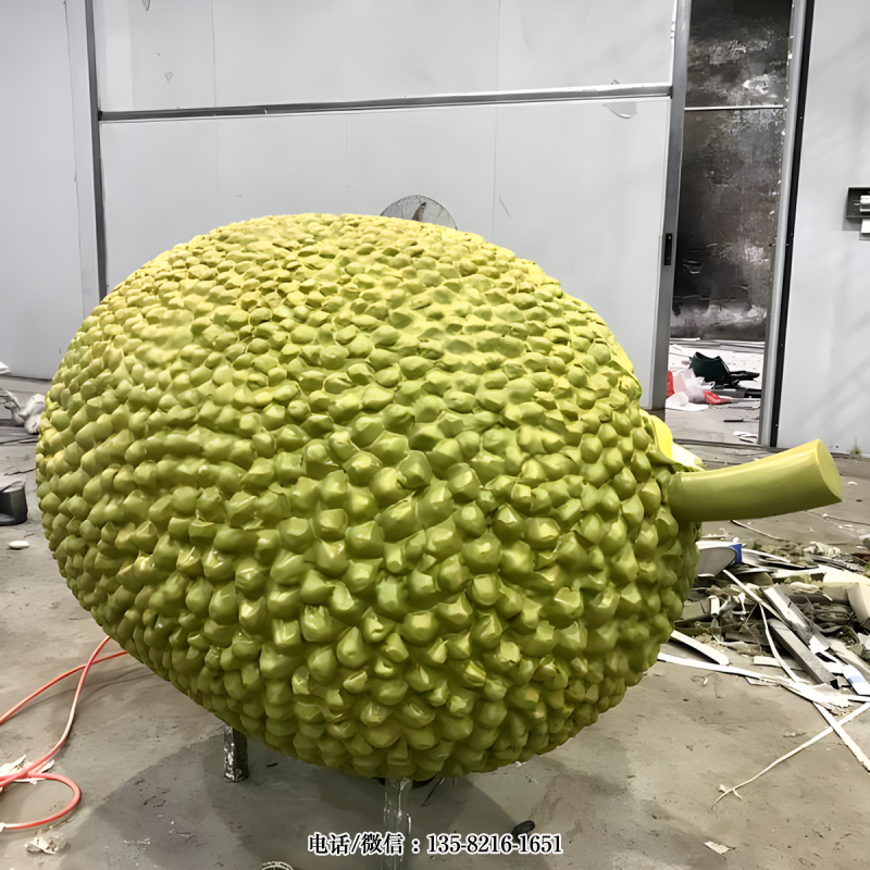 玻璃鋼仿真菠蘿蜜雕塑 (2) 玻璃鋼仿真菠蘿蜜雕塑 (2)