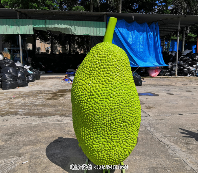 玻璃鋼仿真菠蘿蜜雕塑 (3) 玻璃鋼仿真菠蘿蜜雕塑 (3)