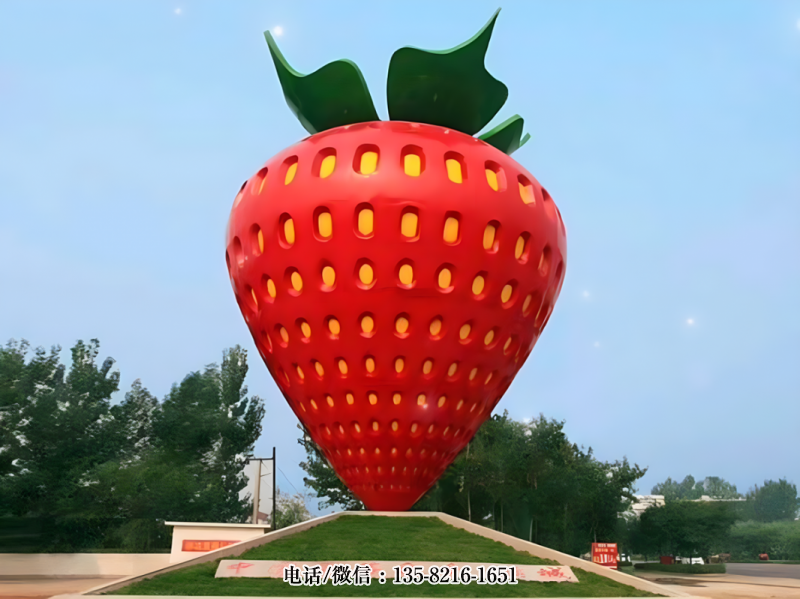 玻璃鋼仿真草莓雕塑 (1) 玻璃鋼仿真草莓雕塑 (1)