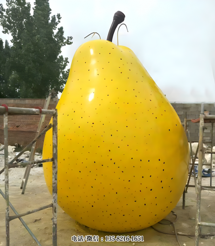 玻璃鋼仿真梨子雕塑 (1) 玻璃鋼仿真梨子雕塑 (1)