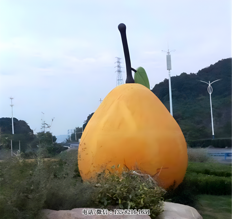 玻璃鋼仿真梨子雕塑 (2) 玻璃鋼仿真梨子雕塑 (2)