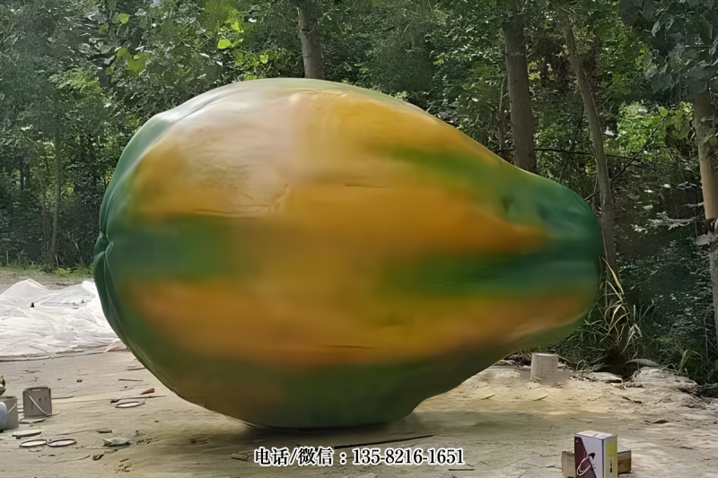 玻璃鋼仿真木瓜雕塑 (2) 玻璃鋼仿真木瓜雕塑 (2)