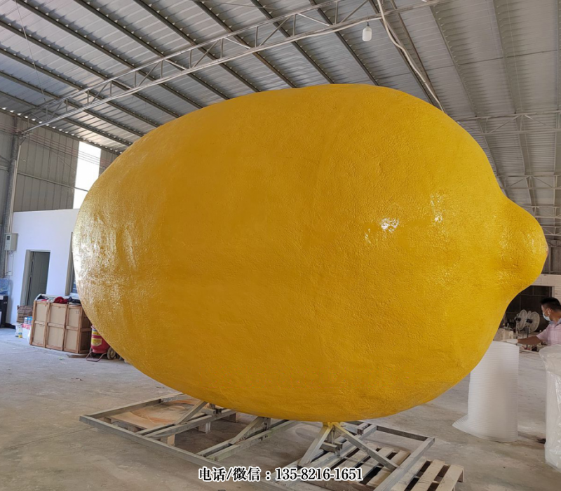 玻璃鋼仿真檸檬雕塑 (1) 玻璃鋼仿真檸檬雕塑 (1)