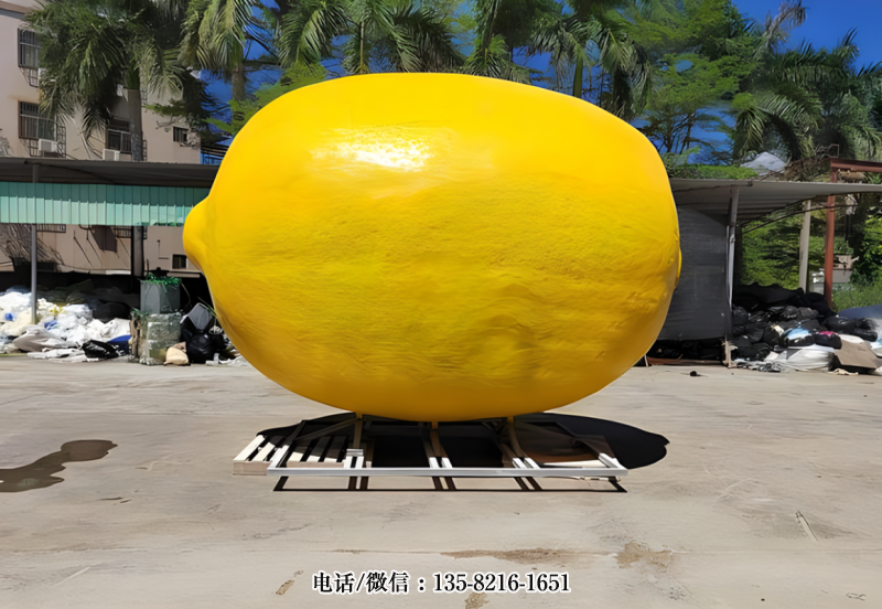 玻璃鋼仿真檸檬雕塑 (2) 玻璃鋼仿真檸檬雕塑 (2)