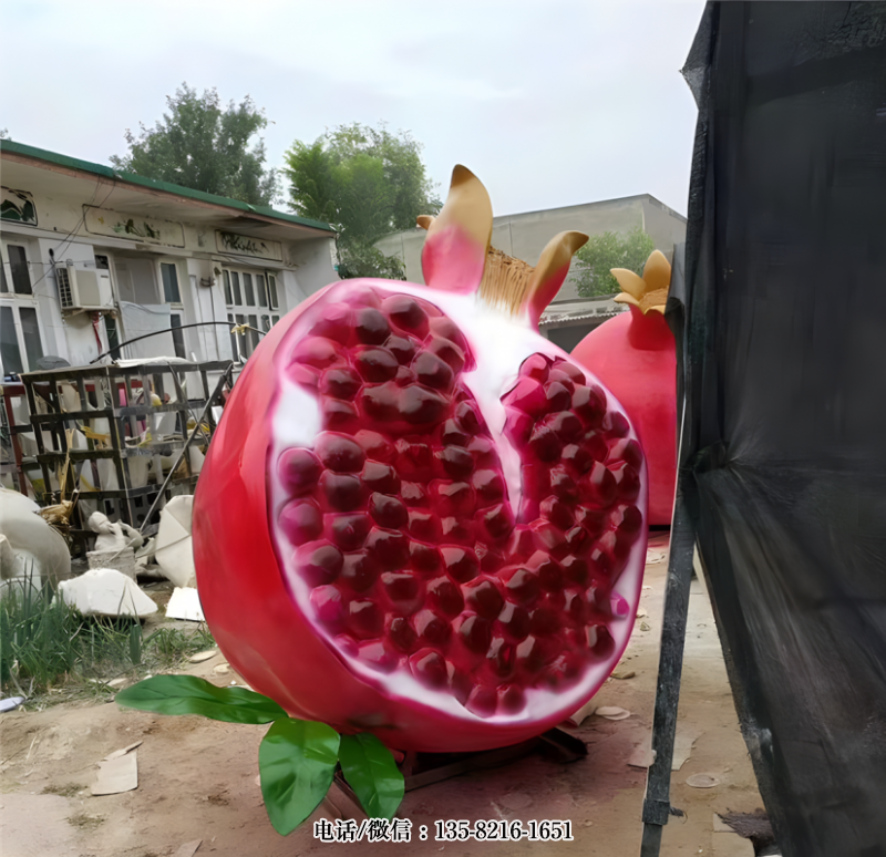 玻璃鋼仿真石榴雕塑 (1) 玻璃鋼仿真石榴雕塑 (1)