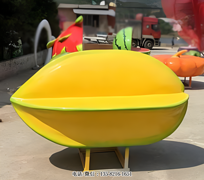 玻璃鋼仿真楊桃雕塑 (3) 玻璃鋼仿真楊桃雕塑 (3)