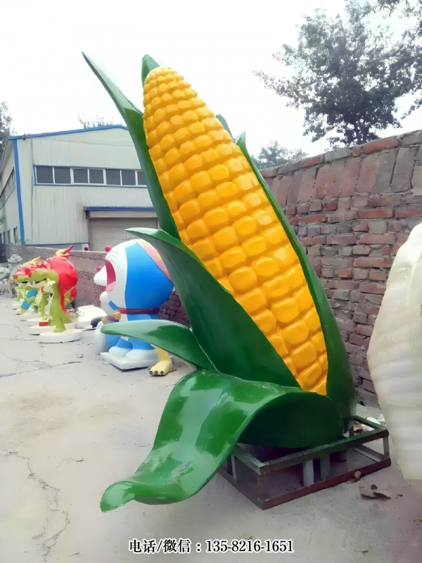 玻璃鋼仿真玉米雕塑 (3) 玻璃鋼仿真玉米雕塑 (3)