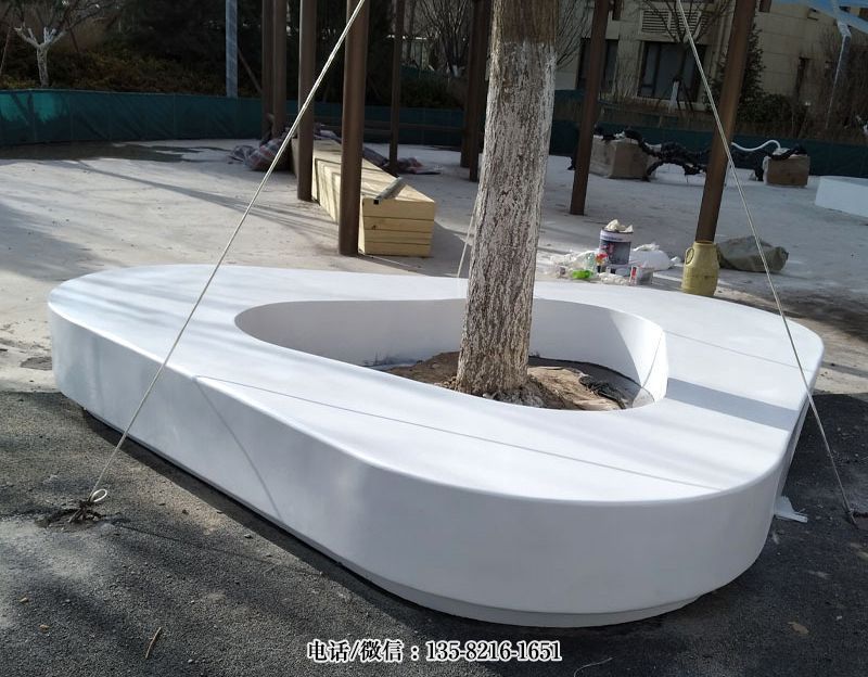 公園園林玻璃鋼樹池坐凳 公園園林玻璃鋼樹池坐凳