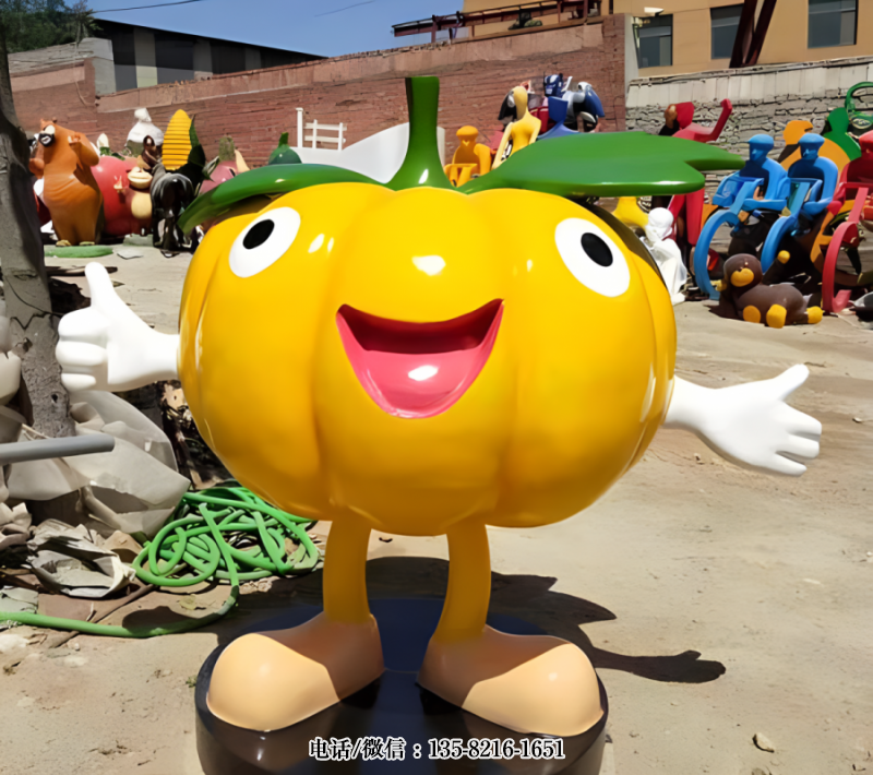 卡通南瓜公仔 卡通南瓜公仔