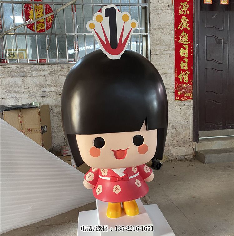 日系卡通人物雕塑 日系卡通人物雕塑